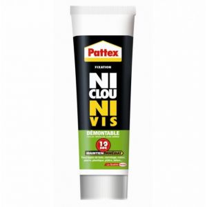 Image de Pattex Mastic fixation - Ni Clou Ni Vis - Démontable 100 g