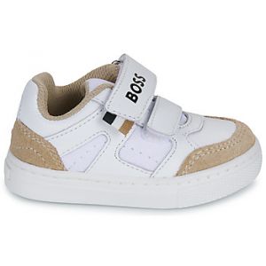 Boss Effect Baskets basses enfant J52163 Blanc - Taille 23,24,25,26,27,28,29,30