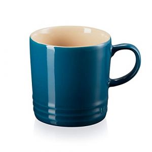 Le Creuset Mug c&eacute;ramique bleu deep teal 350 ml Bleu - Couleur Bleu - Taille TS