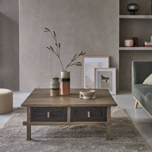 Bois Dessus Bois Dessous Table basse en pin massif recyclé
