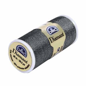 Dmc Diamant 35m argent - Fil &agrave; coudre