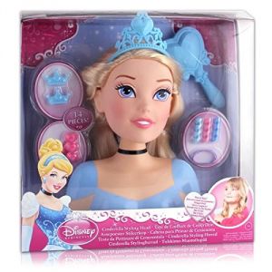 Image de IMC Toys Tête à coiffer Cendrillon Disney Princess