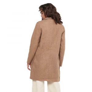Only ONLCARRIE Bonded Coat OTW Noos Manteau, Woodsmoke/Detail:W.Melange, XL Femme