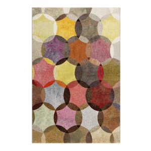 Image de Esprit Tapis Home moderne géométrique Modernina Multicolore clair 120x170 - Multicolore clair