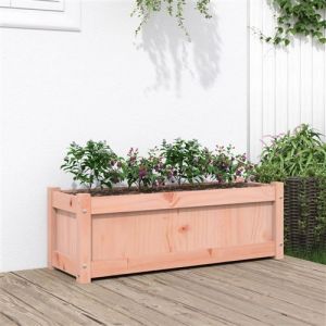 VidaXL Jardinière 90x31x31 cm bois massif douglas