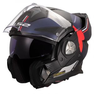 Ls2 Casque Moto Modulable ADVANT X Ultra Matt Blue Red, L