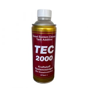 TEC 2000 Nettoyant moteur - Additif pour réservoir diesel - 375 ml - Additif nettoyant pour système de carburant diesel - réduction des émissions de gaz d'échappement - Nettoyant diesel