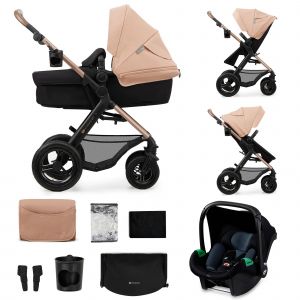 Kinderkraft Poussette Trio MOOV 2 AIR beige