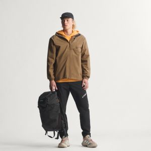 Adidas Veste &agrave; capuche Terrex Multi 2 Layer Climaproof marron - M