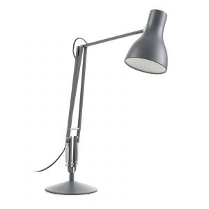 Anglepoise Lampadaire Type 75 gris en métal