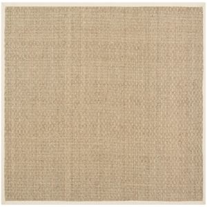 Tapis Herbe de mer Naturel/Beige 90 X 90