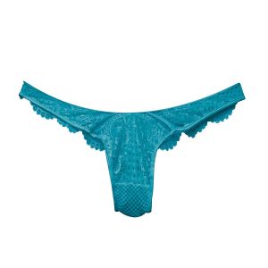 Image de Tanga brésilien bleu Voltige - Pomm'Poire