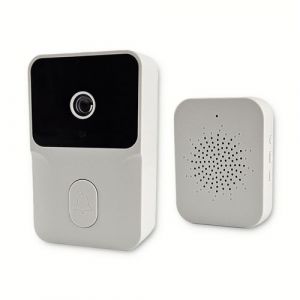 Sonnette portier SomLife app tuya smart life autonome sans fils alerte direct smartphone, vision nocture carillon fourni