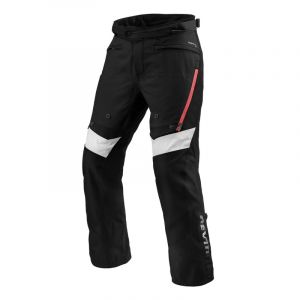 Image de Rev it Pantalon textile Rev'it Horizon 3 noir/rouge (standard)- XL