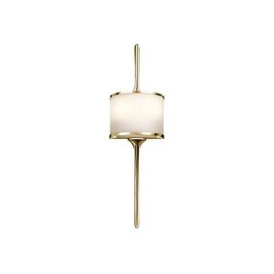 Elstead Lighting Applique Interieur Mona Laiton Poli 2x3,5W G9