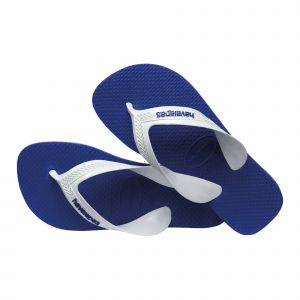 Havaianas Kids Max, Tongs unisexes pour enfants, Bleu Marine Blanc, 28 EU