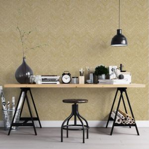 Topchic Papier peint rringbone Beige