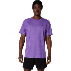Asics Metarun Tee Maillot De Course Hommes - Violet, Taille XL