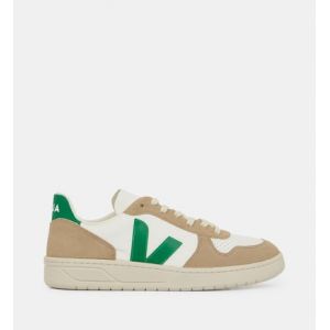 Veja Baskets basses V-10 cuir suede Multicolore - Couleur Multicolore - Taille 44