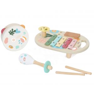 Set d'éveil musical en bois