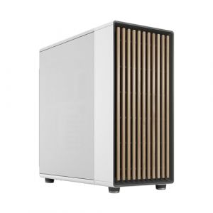 Fractal Design North XL Chalk White Mesh- Three 140mm Aspect PWM Fans Included- Type C USB- EATX Airflow Full Tower PC Gaming Case
