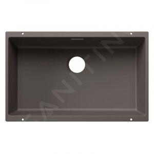 Blanco Subline 700 - &Eacute;vier en silgranit, 70x40 cm, gris volcan 527803