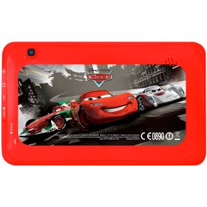 Image de Lexibook Disney Cars HD (MFC195DCFR) - Tablette tactile multimédia HD 7" 8 Go sous Android 4.1