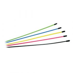 Fastrax Multi ColouRouge Assorted Antenna Tubes 6Pcs