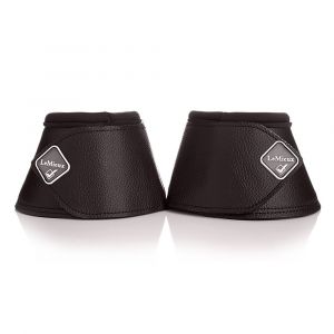 Lemieux Cloches protège-paturons cuir - Noir - Taille M