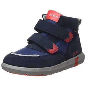 Kickers JUNIBO, Basket, Marine Rouge, 31 EU