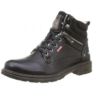 Mustang Bottines à lacets noir - Couleur Noir - Taille 44