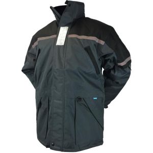 Sioen Parka treban - gris et noir - Taille L - Bleu