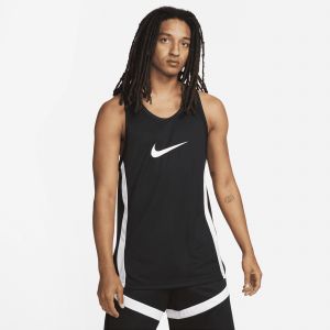 Nike Maillot de basketball Dri-FIT Icon pour homme - Noir - Taille M - Male