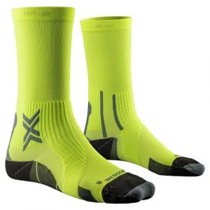 X-Socks Chaussettes X-Bionic Run Perform Crew jaune fluo - 39-41
