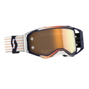 Image de Scott Des Lunettes De Protection Prospect Amplifier Gold Chrome Works/CAT2 Blue / White