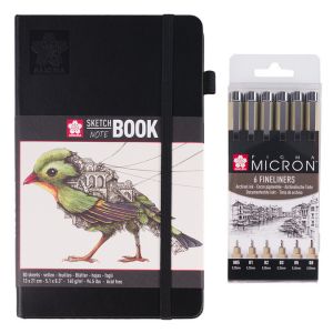Sakura Set Pigma micron + Sketch book