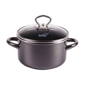 Kochstar Marmite Primus en acier émaillé avec couvercle (24 cm)