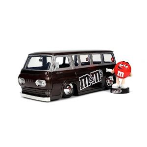 Jada Figurine Toys M&M'S - Rouge & 1965 Ford Econoline - 1:24 - - Fig