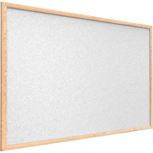 Tableau en Liège Gris Clair avec Cadre en Bois 90x60cm