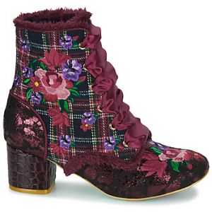Irregular Choice Bottines TOASTY TOES Bordeaux - Taille 37,38,39,41