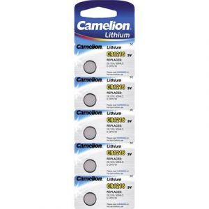 Camelion Lot de 5 Pile bouton Lithium CR1216 / LD1216