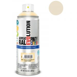 GENERIQUE - Peinture En A&eacute;rosol Pintyplus Evolution Water-Based 520cc Ral 1015 Ivoire Clair