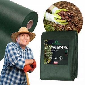 Geotextile/Agrotextile contre les mauvaises herbes toile de paillage épais vert 150g 16m x 5 m