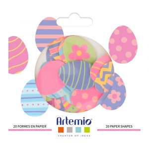 Art&eacute;mio &OElig;ufs de P&acirc;ques en papier