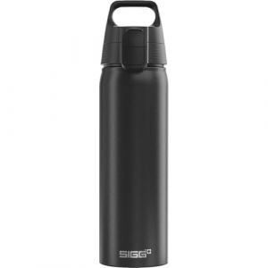 Sigg Gourde Aluminium - WMB One Noir - Certifi&eacute;e Neutre En CO2 - Convient Aux Boissons Gazeuses - &Eacute;tanche & L&eacute;g&egrave;re - Sans BPA - Noir - 0.75L