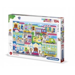 Image de Clementoni PUZZLE 104 pièces - En ville - 48 X 33 cm