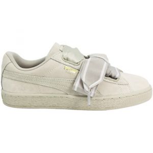 Image de Puma Chaussures Baskets basses suede WNS HEART SATIN blanc - Taille 39