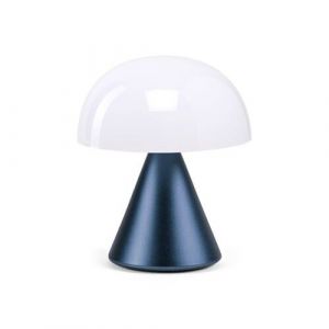 Image de Lexon Mini Lampe LED Mina Bleue Fonc&eacute;e