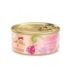 Terra Felis Kitten 18 x 70 g - poulet, dinde