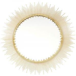 Altobuy - Miroir Rond Design Soleil &Oslash;60cm